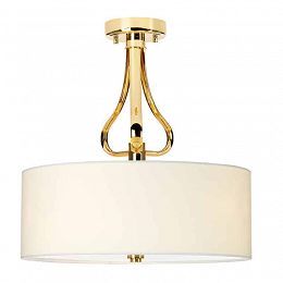 Lampa sufitowa Falmouth złota LED