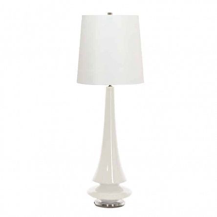 lampa stołowa Spin biała