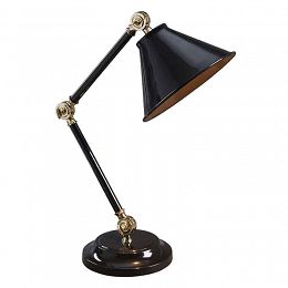 Lampa biurkowa Provence czarna